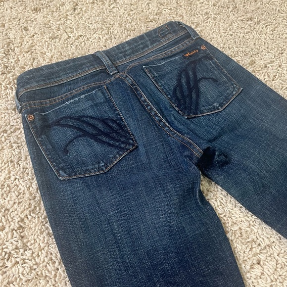 Fidelity Denim - Lotus Low Waist Boot Flare - Size 24 - Picture 5 of 7